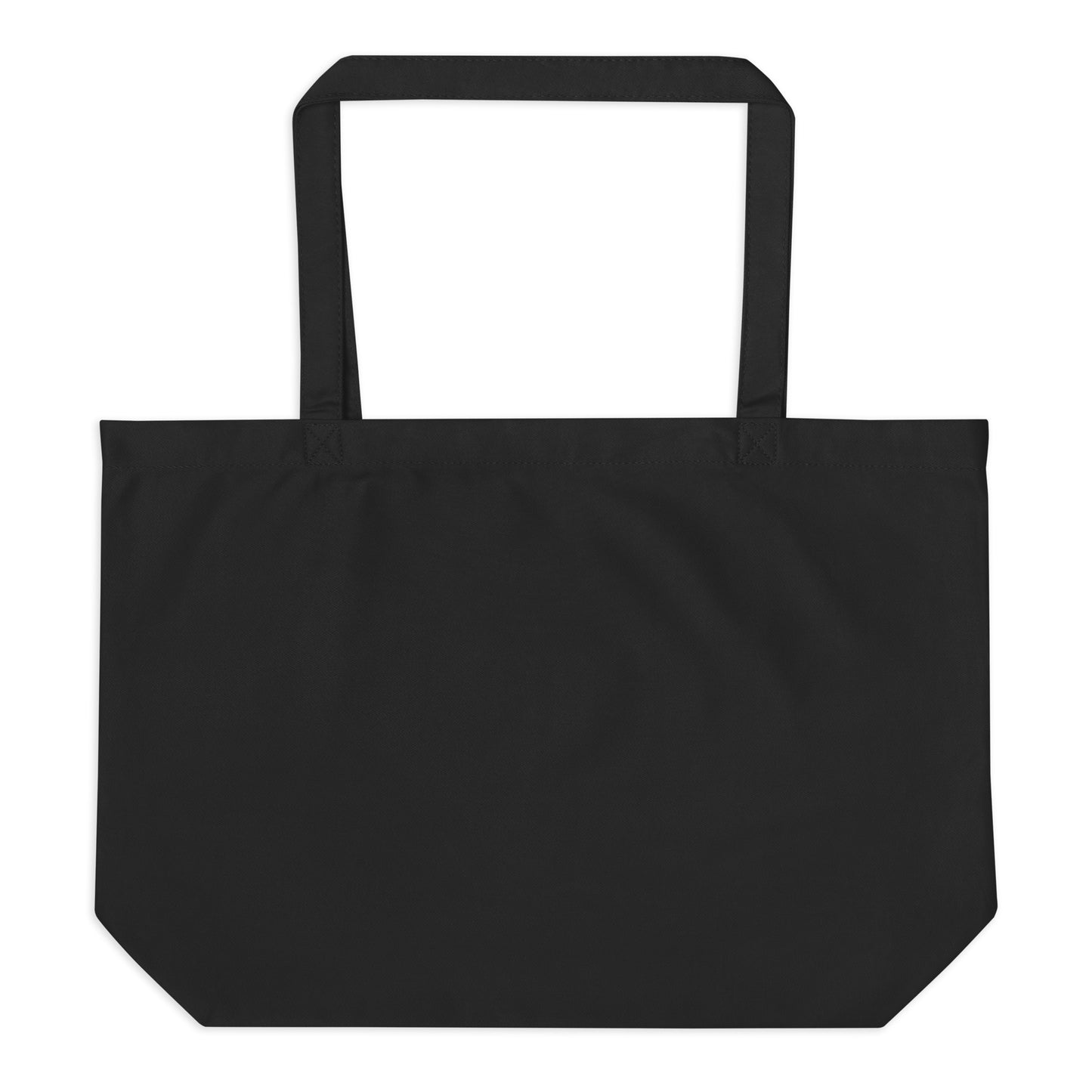 "Santa Christmas Organic Tote Bag - Hand-Drawn by Leo Matsuda | Eco-Friendly Holiday Bag"
